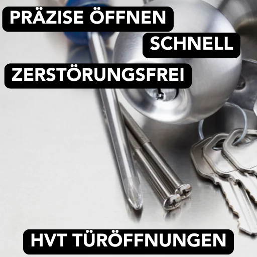 Zerstörungsarme Türöffnung durch HVT in Filderstadt